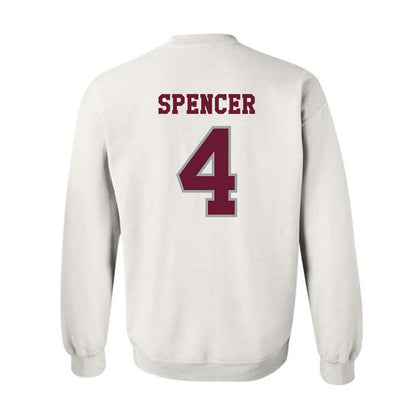 Texas A&M - NCAA Women's Basketball : Chaney Spencer - Classic Shersey Crewneck Sweatshirt-1