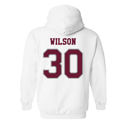 Texas A&M - NCAA Baseball : Kaiden Wilson - Classic Shersey Hooded Sweatshirt-1
