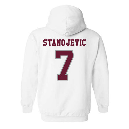 Texas A&M - NCAA Women's Volleyball : Djurdja Stanojevic - Classic Shersey Hooded Sweatshirt-1