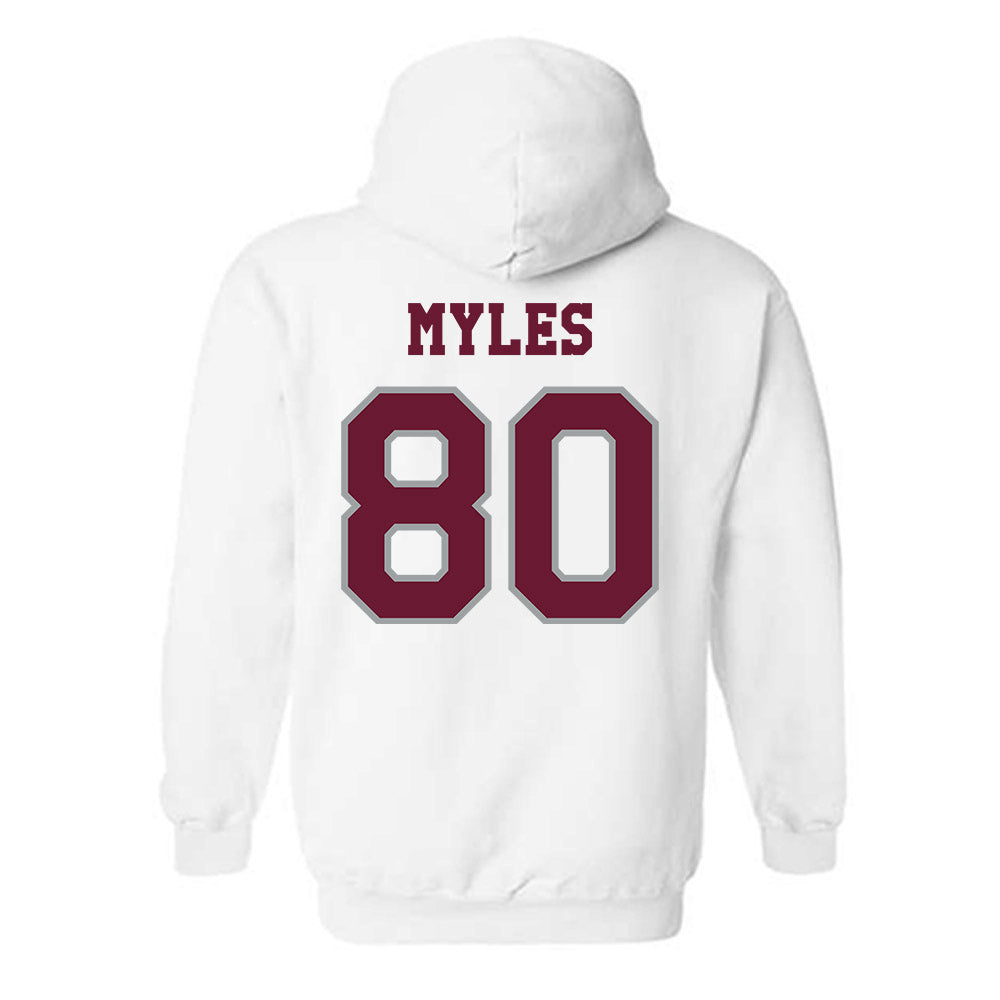 Texas A&M - NCAA Football : Jerome Myles - Classic Shersey Hooded Sweatshirt-1