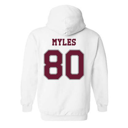 Texas A&M - NCAA Football : Jerome Myles - Classic Shersey Hooded Sweatshirt-1