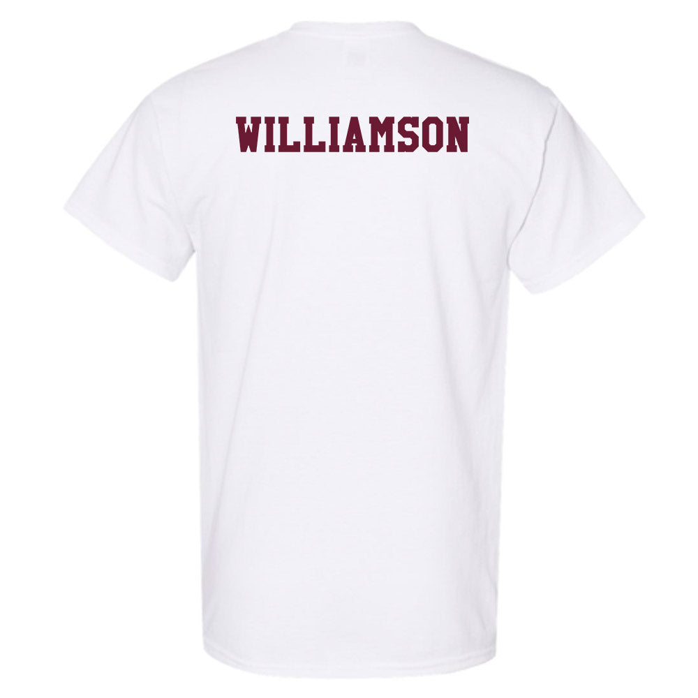 Texas A&M - NCAA Women's Swimming & Diving : Eloise Williamson - Classic Shersey T-Shirt-1