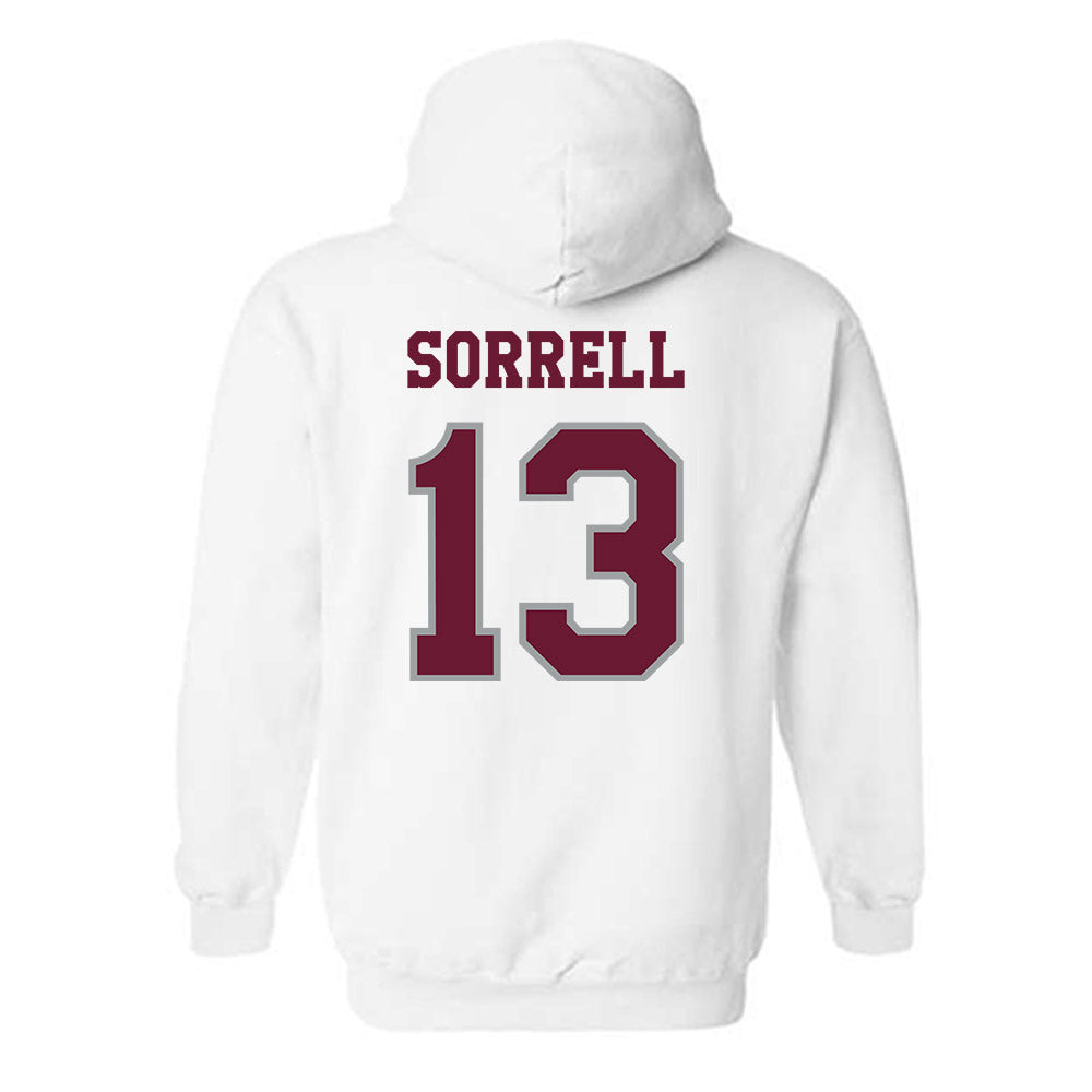 Texas A&M - NCAA Baseball : Caden Sorrell - Classic Shersey Hooded Sweatshirt-1