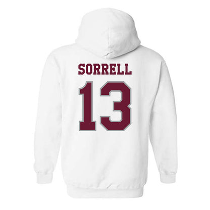 Texas A&M - NCAA Baseball : Caden Sorrell - Classic Shersey Hooded Sweatshirt-1