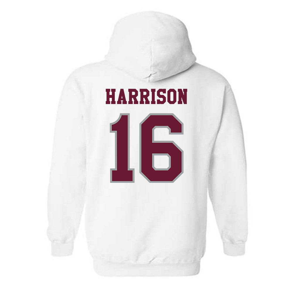 Texas A&M - NCAA Baseball : Bear Harrison - Classic Shersey Hooded Sweatshirt-1