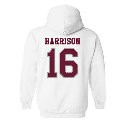 Texas A&M - NCAA Baseball : Bear Harrison - Classic Shersey Hooded Sweatshirt-1