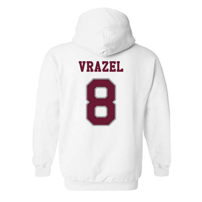 Texas A&M - NCAA Softball : Francessca Vrazel - Classic Shersey Hooded Sweatshirt-1
