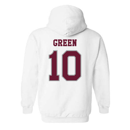 Texas A&M - NCAA Men's Basketball : Jeremiah Green - Classic Shersey Hooded Sweatshirt-1
