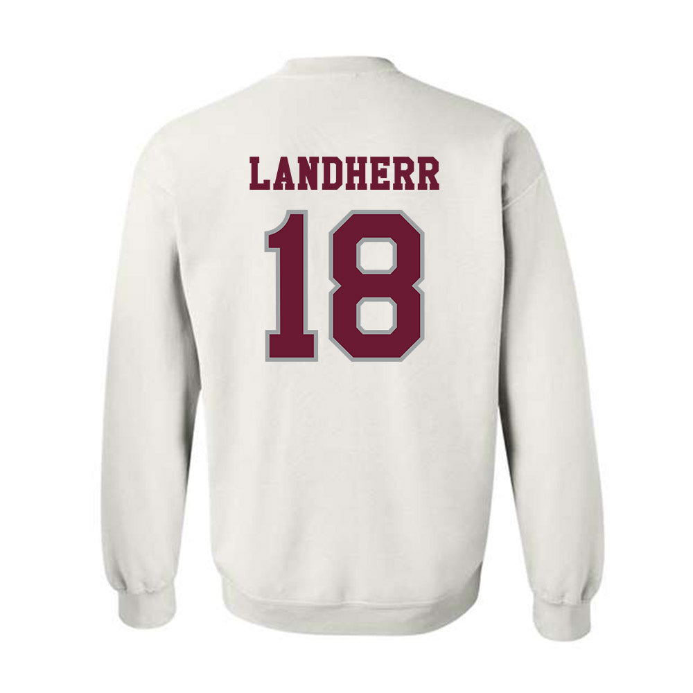 Texas A&M - NCAA Women's Soccer : Lucy Landherr - Classic Shersey Crewneck Sweatshirt-1