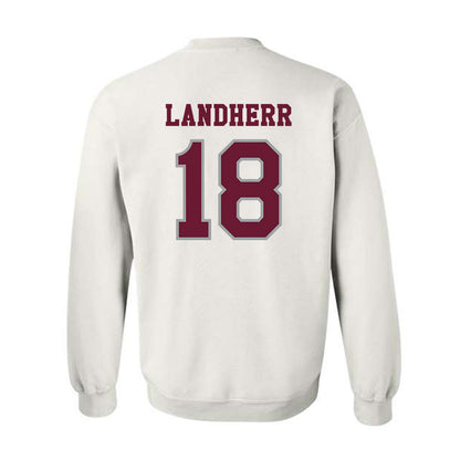 Texas A&M - NCAA Women's Soccer : Lucy Landherr - Classic Shersey Crewneck Sweatshirt-1