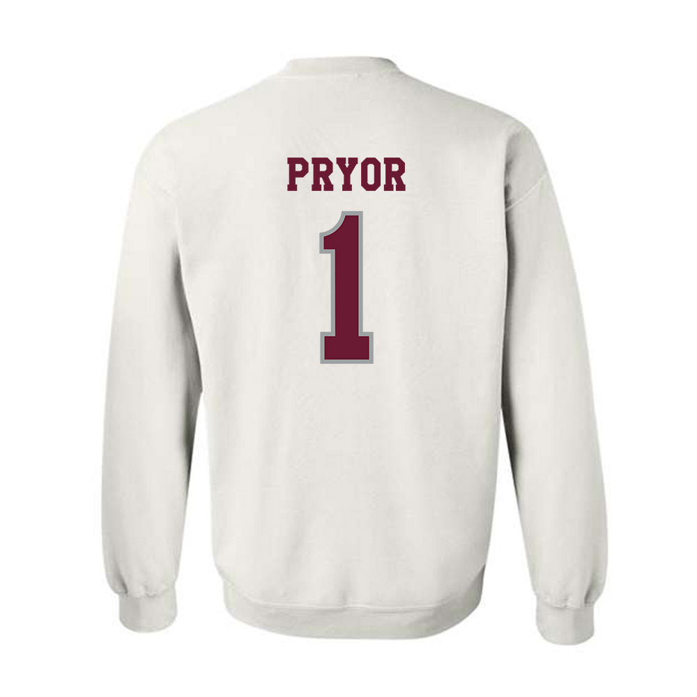 Texas A&M - NCAA Women's Basketball : Ny'Ceara Pryor - Classic Shersey Crewneck Sweatshirt-1