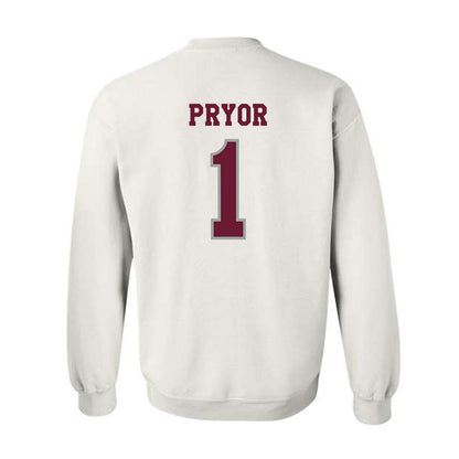 Texas A&M - NCAA Women's Basketball : Ny'Ceara Pryor - Classic Shersey Crewneck Sweatshirt-1