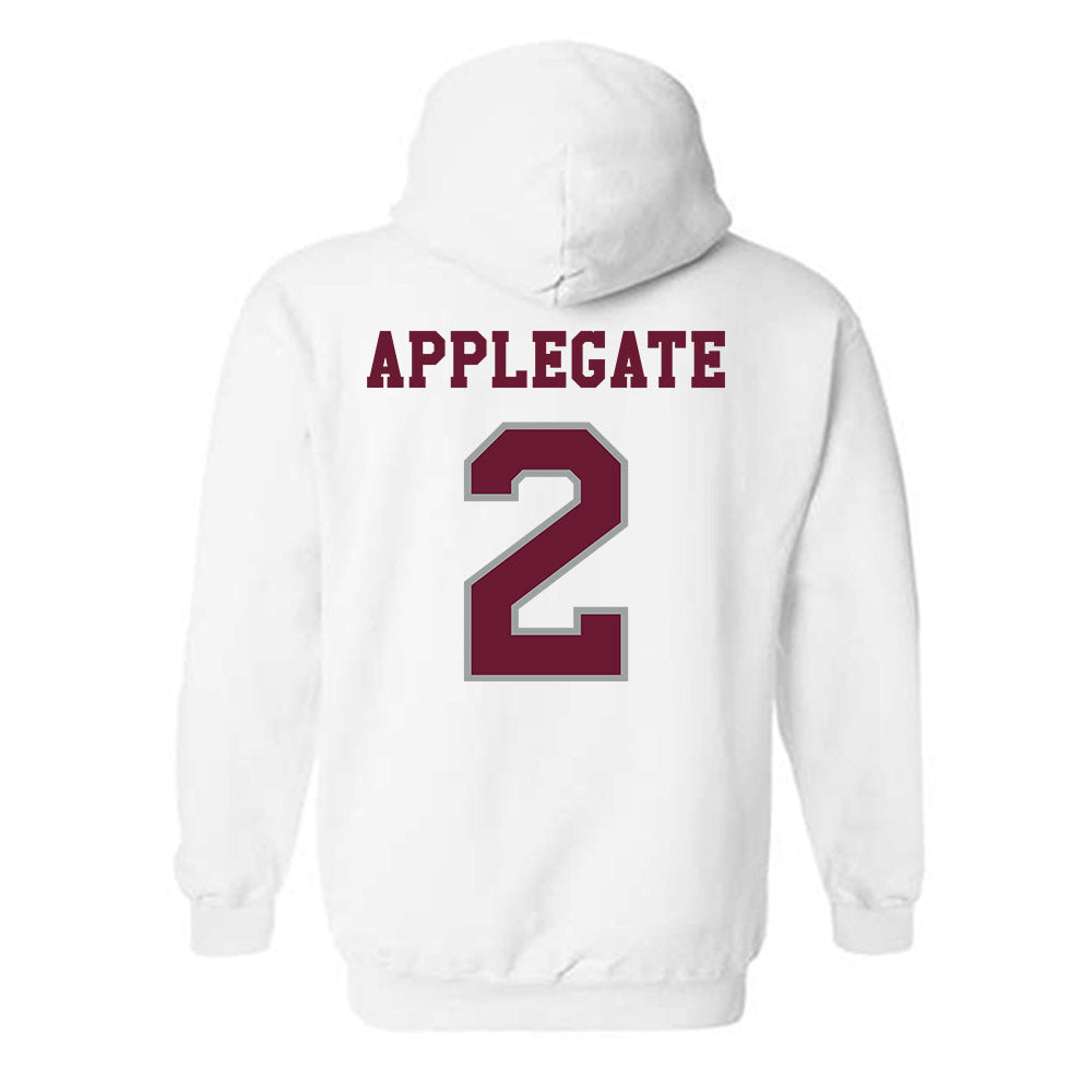 Texas A&M - NCAA Women's Volleyball : Addi Applegate - Classic Shersey Hooded Sweatshirt-1