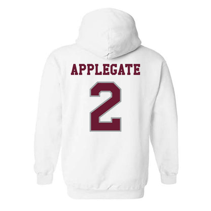Texas A&M - NCAA Women's Volleyball : Addi Applegate - Classic Shersey Hooded Sweatshirt-1