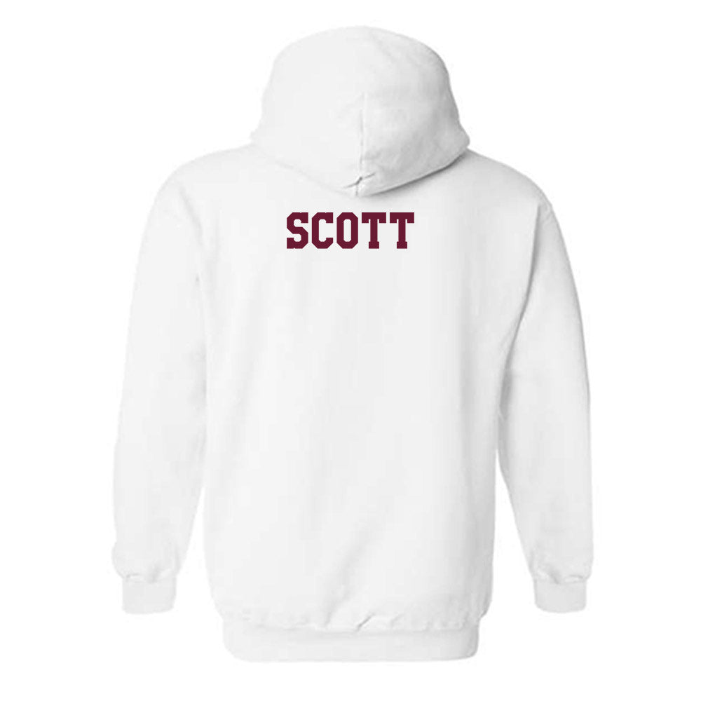 Texas A&M - NCAA Men's Track & Field : Jaqualon Scott - Classic Shersey Hooded Sweatshirt-1