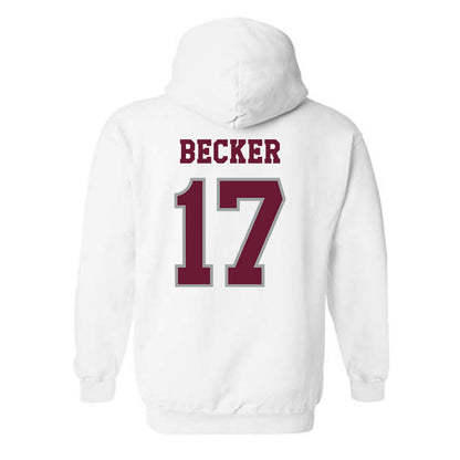 Texas A&M - NCAA Baseball : Zane Becker - Classic Shersey Hooded Sweatshirt-1