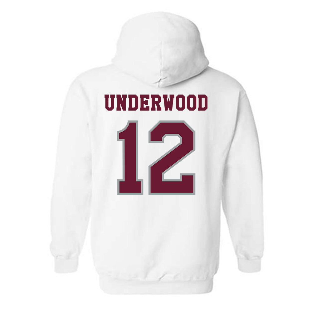 Texas A&M - NCAA Women's Volleyball : Ava Underwood - Classic Shersey Hooded Sweatshirt-1