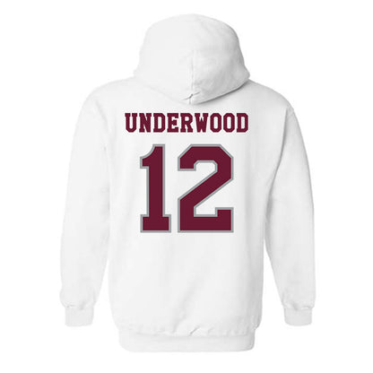 Texas A&M - NCAA Women's Volleyball : Ava Underwood - Classic Shersey Hooded Sweatshirt-1