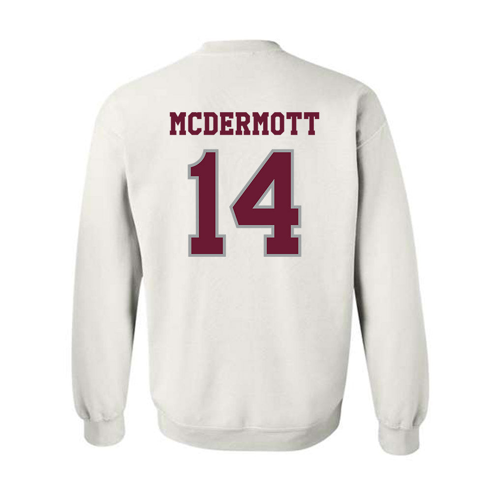Texas A&M - NCAA Men's Basketball : Chris Mcdermott - Classic Shersey Crewneck Sweatshirt-1