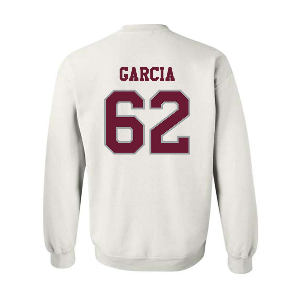 Texas A&M - NCAA Football : Marcus Garcia - Classic Shersey Crewneck Sweatshirt-1