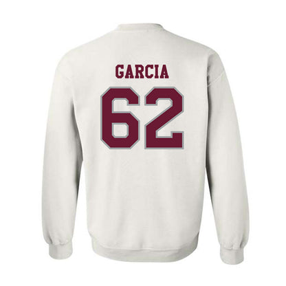 Texas A&M - NCAA Football : Marcus Garcia - Classic Shersey Crewneck Sweatshirt-1