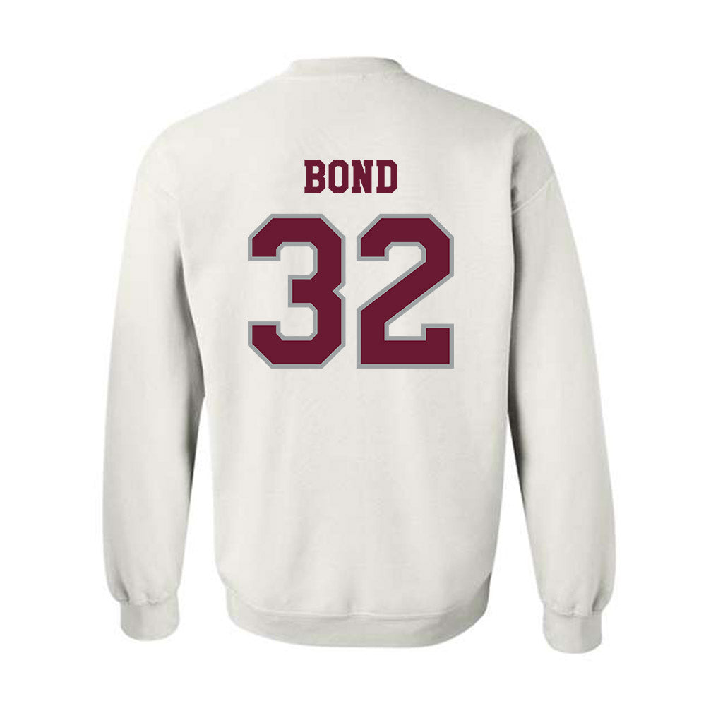 Texas A&M - NCAA Baseball : Hunter Bond - Classic Shersey Crewneck Sweatshirt-1