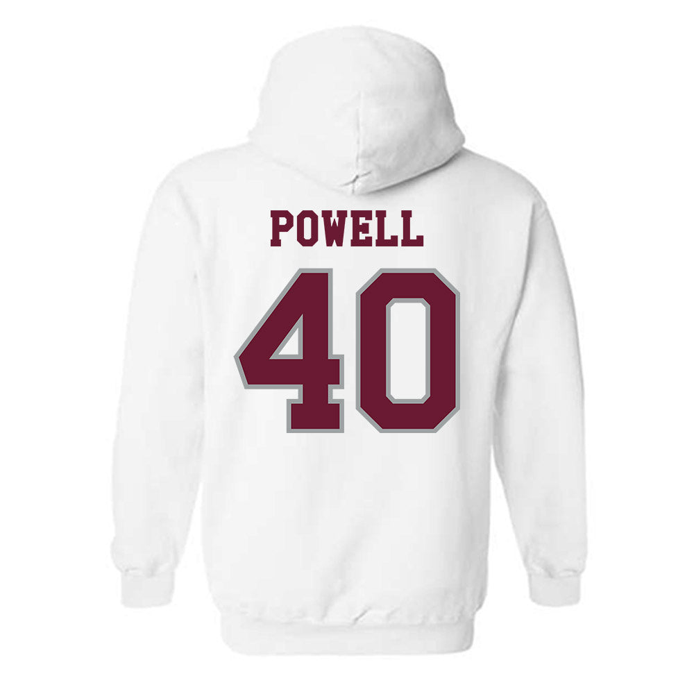 Texas A&M - NCAA Baseball : Cooper Powell - Classic Shersey Hooded Sweatshirt-1