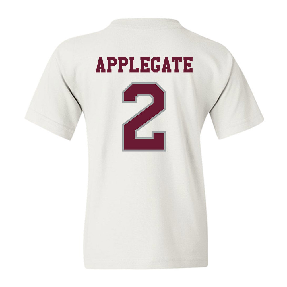 Texas A&M - NCAA Women's Volleyball : Addi Applegate - Classic Shersey Youth T-Shirt-1