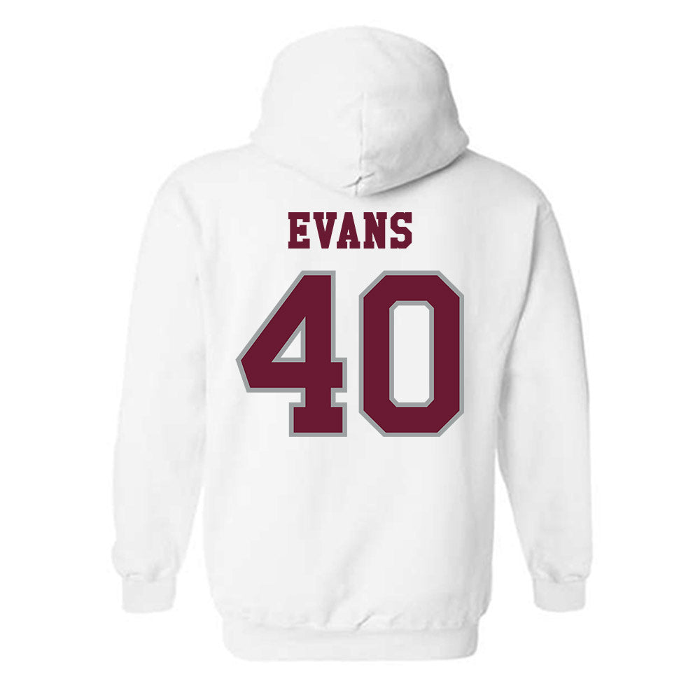 Texas A&M - NCAA Football : Gray Evans - Classic Shersey Hooded Sweatshirt-1