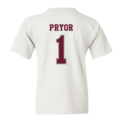 Texas A&M - NCAA Women's Basketball : Ny'Ceara Pryor - Classic Shersey Youth T-Shirt-1