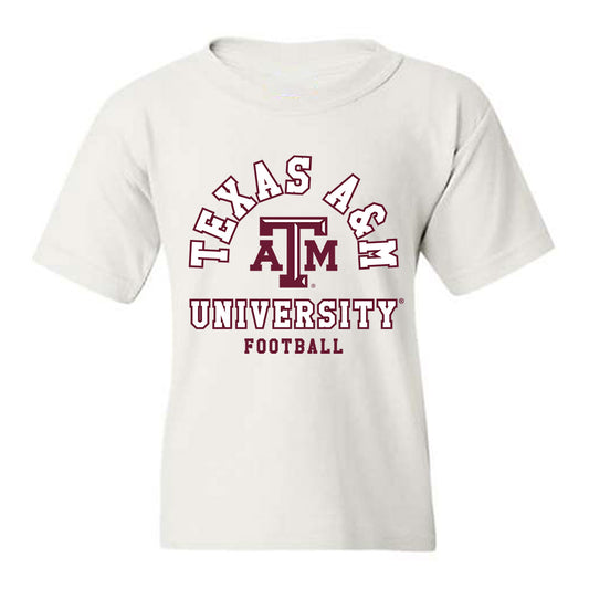 Texas A&M - NCAA Football : Will Hargett - Classic Shersey Youth T-Shirt-0