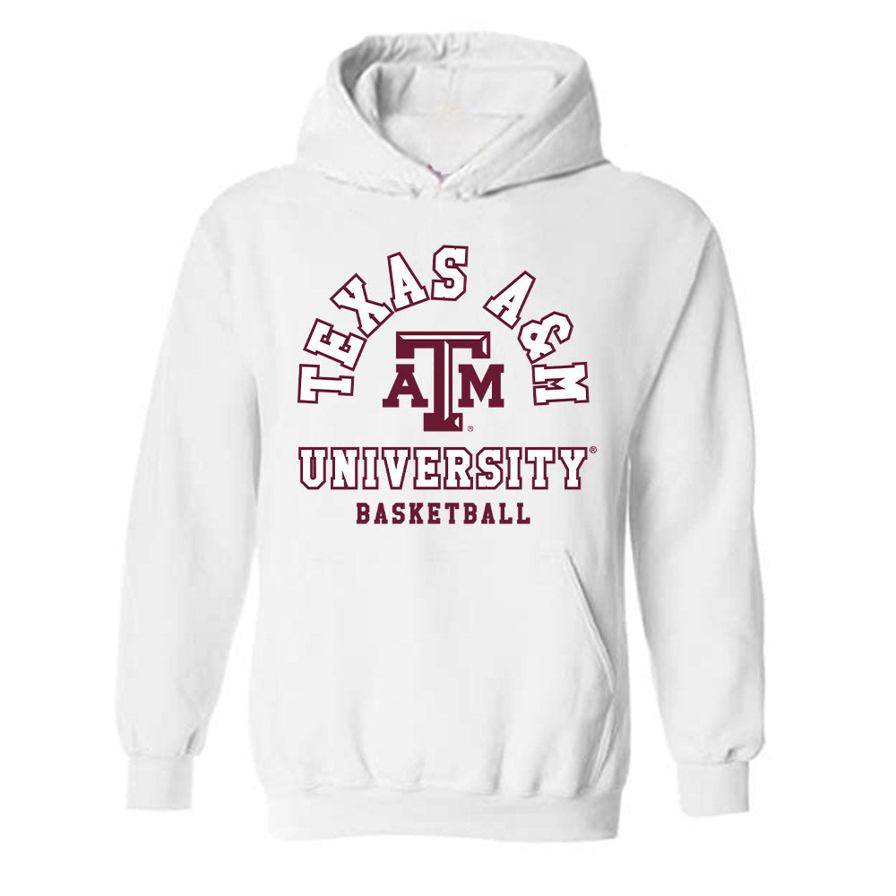 Texas A&M - NCAA Men's Basketball : Ali Dibba - Classic Shersey Hooded Sweatshirt-0