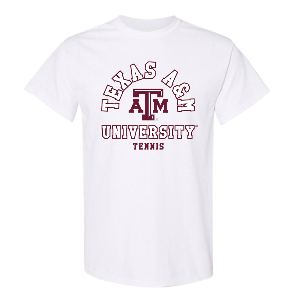 Texas A&M - NCAA Men's Tennis : Matthis Ross - Classic Shersey T-Shirt-0