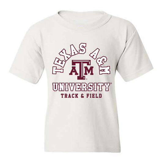 Texas A&M - NCAA Men's Track & Field : Jaqualon Scott - Classic Shersey Youth T-Shirt-0