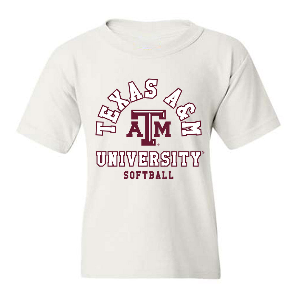 Texas A&M - NCAA Softball : Mya Perez - Classic Shersey Youth T-Shirt-0