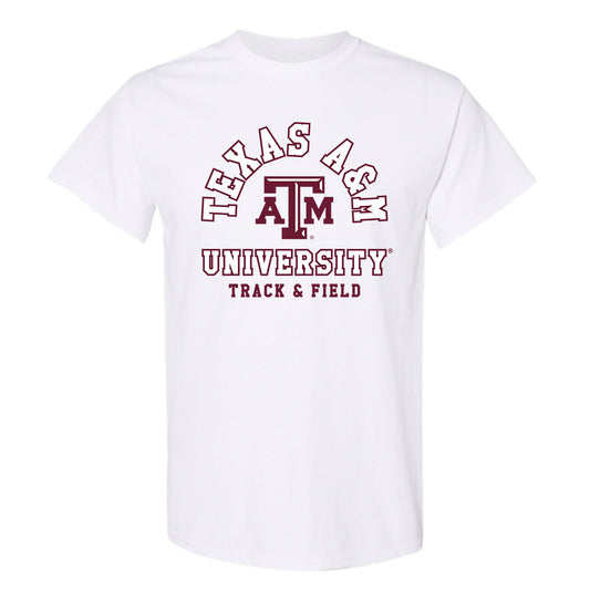 Texas A&M - NCAA Men's Track & Field : Jaydon Shield - Classic Shersey T-Shirt-0