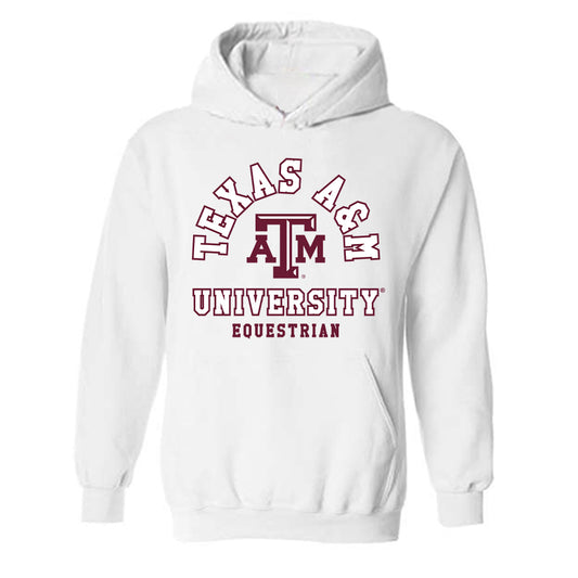 Texas A&M - NCAA Equestrian : McKayla Brombach - Classic Shersey Hooded Sweatshirt-0