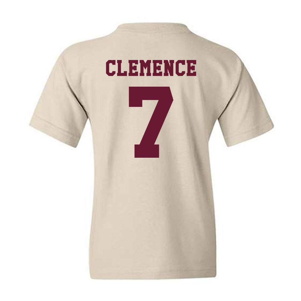 Texas A&M - NCAA Men's Basketball : Zach Clemence - Classic Shersey Youth T-Shirt-1
