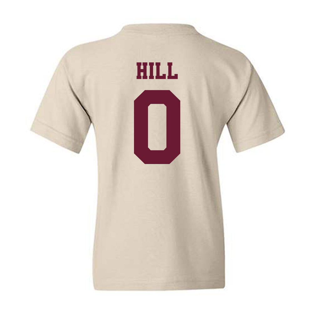 Texas A&M - NCAA Men's Basketball : Marcus Hill - Classic Shersey Youth T-Shirt-1