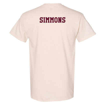 Texas A&M - NCAA Men's Swimming & Diving : John Simmons - Classic Shersey T-Shirt-1