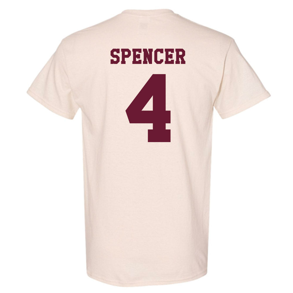 Texas A&M - NCAA Women's Basketball : Chaney Spencer - Classic Shersey T-Shirt-1