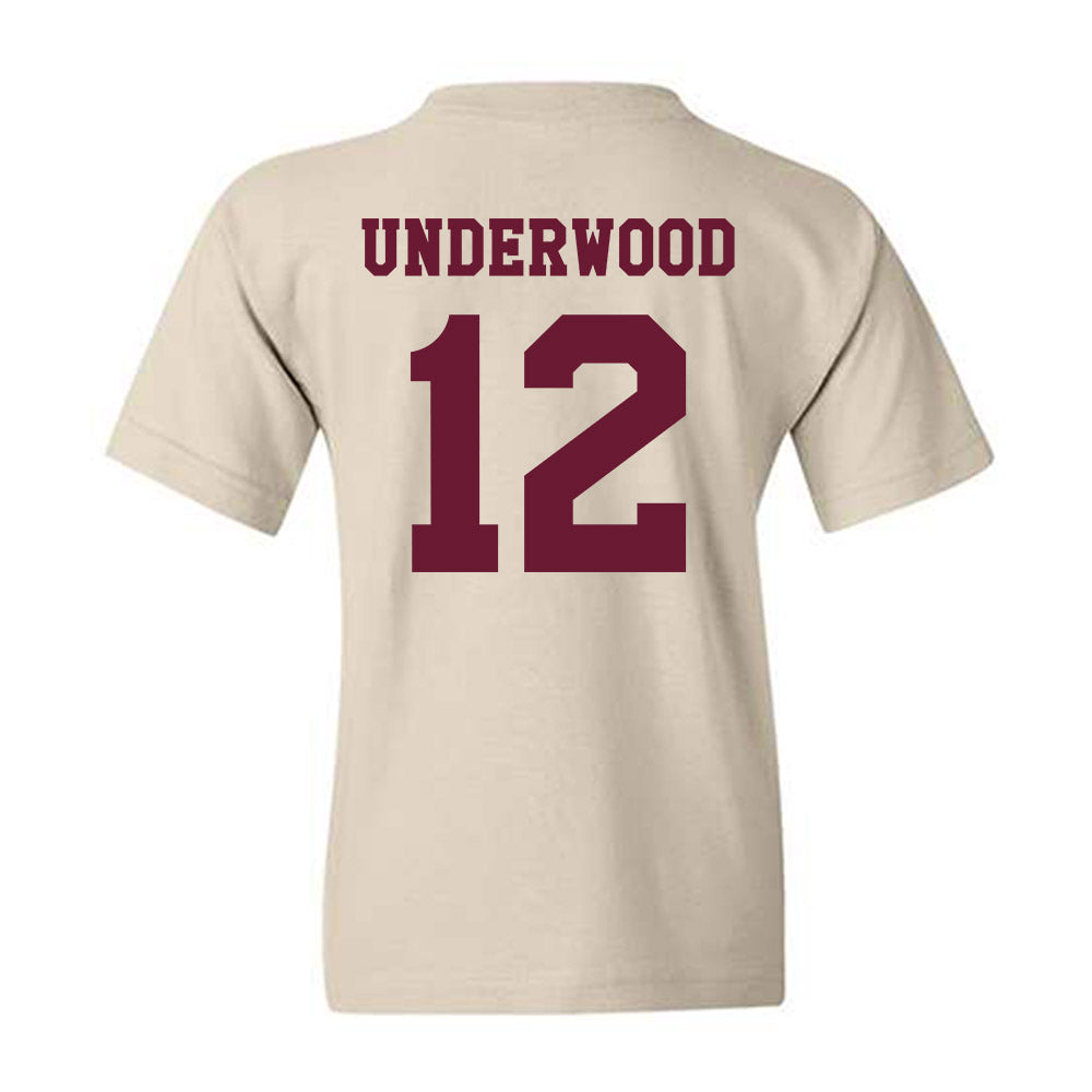 Texas A&M - NCAA Women's Volleyball : Ava Underwood - Classic Shersey Youth T-Shirt-1