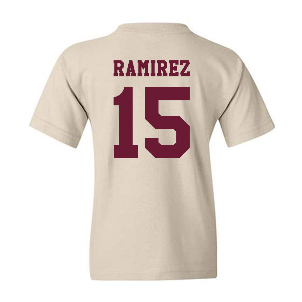 Texas A&M - NCAA Baseball : David Ramirez - Classic Shersey Youth T-Shirt-1