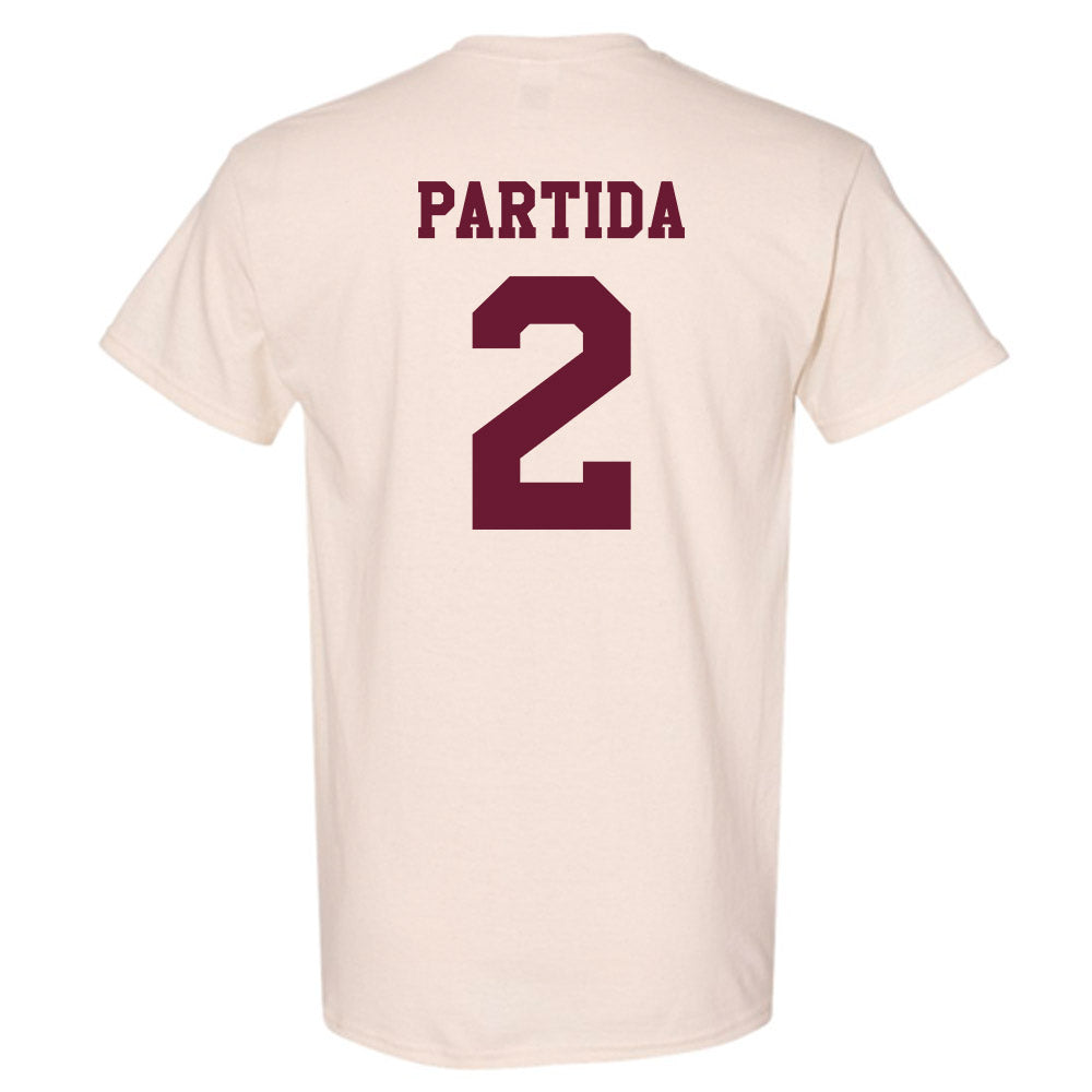 Texas A&M - NCAA Baseball : Nico Partida - Classic Shersey T-Shirt-1