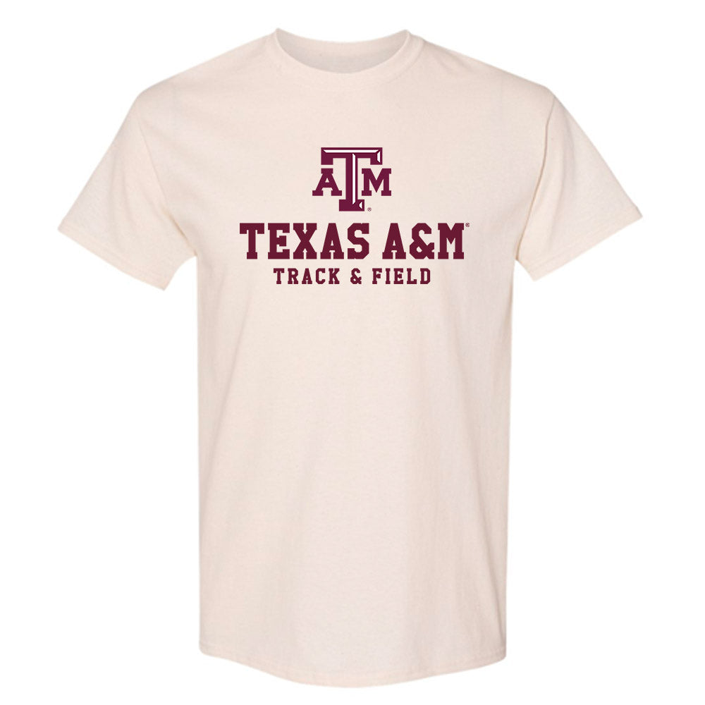 Texas A&M - NCAA Men's Track & Field : Ethan Sanders - Classic Shersey T-Shirt-0