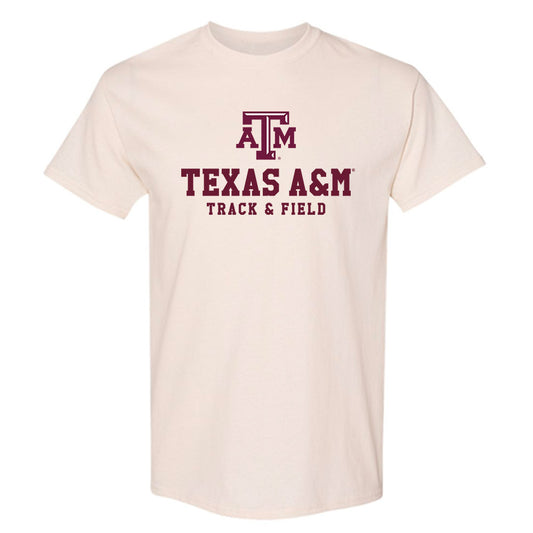 Texas A&M - NCAA Men's Track & Field : Devonte Taylor - Classic Shersey T-Shirt-0
