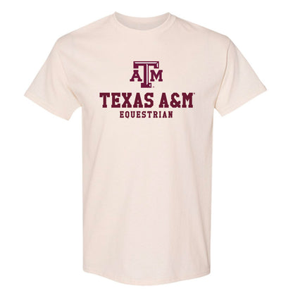 Texas A&M - NCAA Equestrian : Kendall Dirksen - Classic Shersey T-Shirt-0