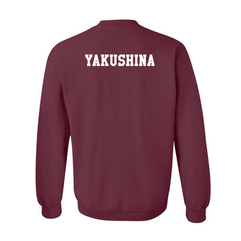 Texas A&M - NCAA Women's Track & Field : Sofia Yakushina - Classic Shersey Crewneck Sweatshirt-1