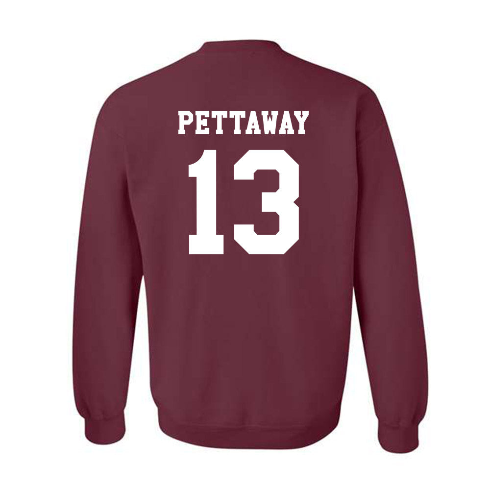 Texas A&M - NCAA Football : Deyjhon Pettaway - Classic Shersey Crewneck Sweatshirt-1