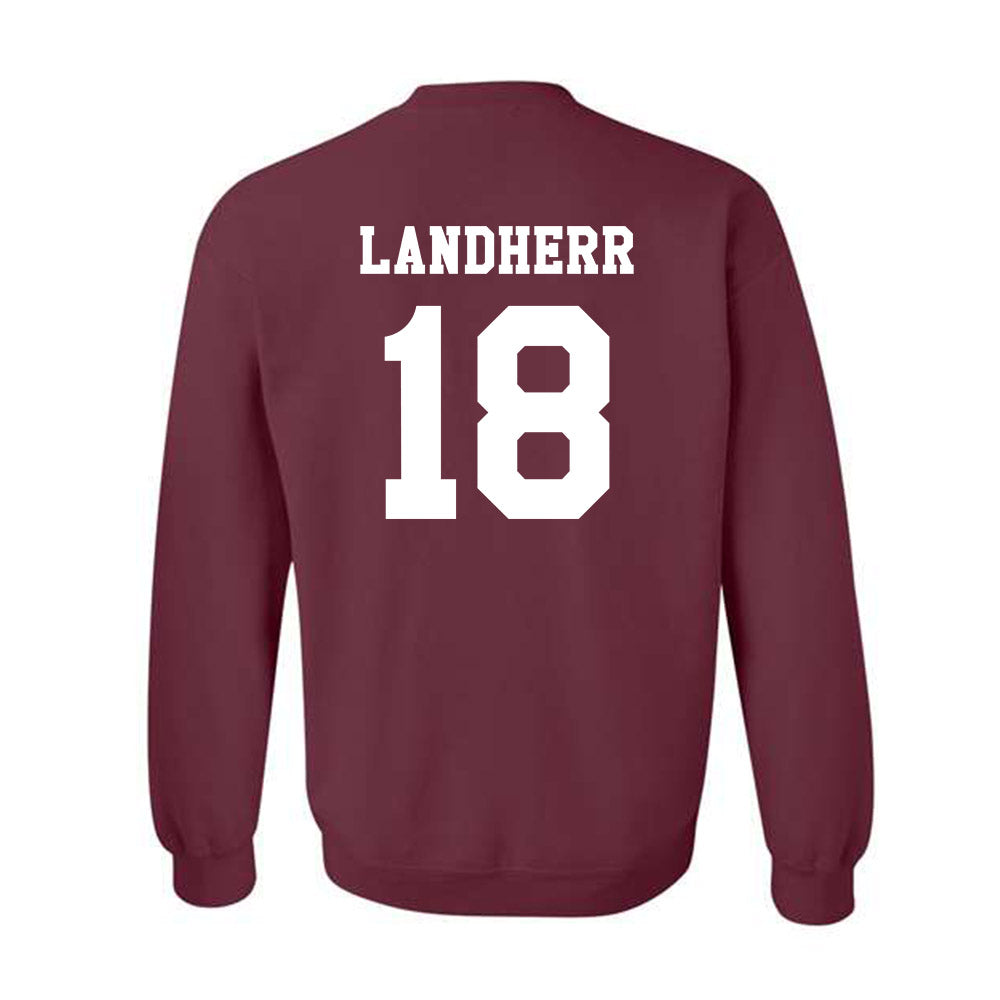 Texas A&M - NCAA Women's Soccer : Lucy Landherr - Classic Shersey Crewneck Sweatshirt-1